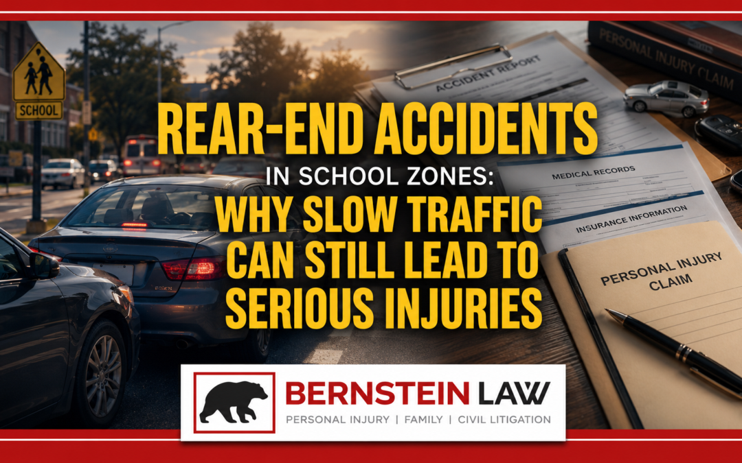 Rear-end accidents in Florida school zones can cause serious injuries even in slow traffic, with school-zone hazards, medical treatment, and personal injury claims central to the aftermath.